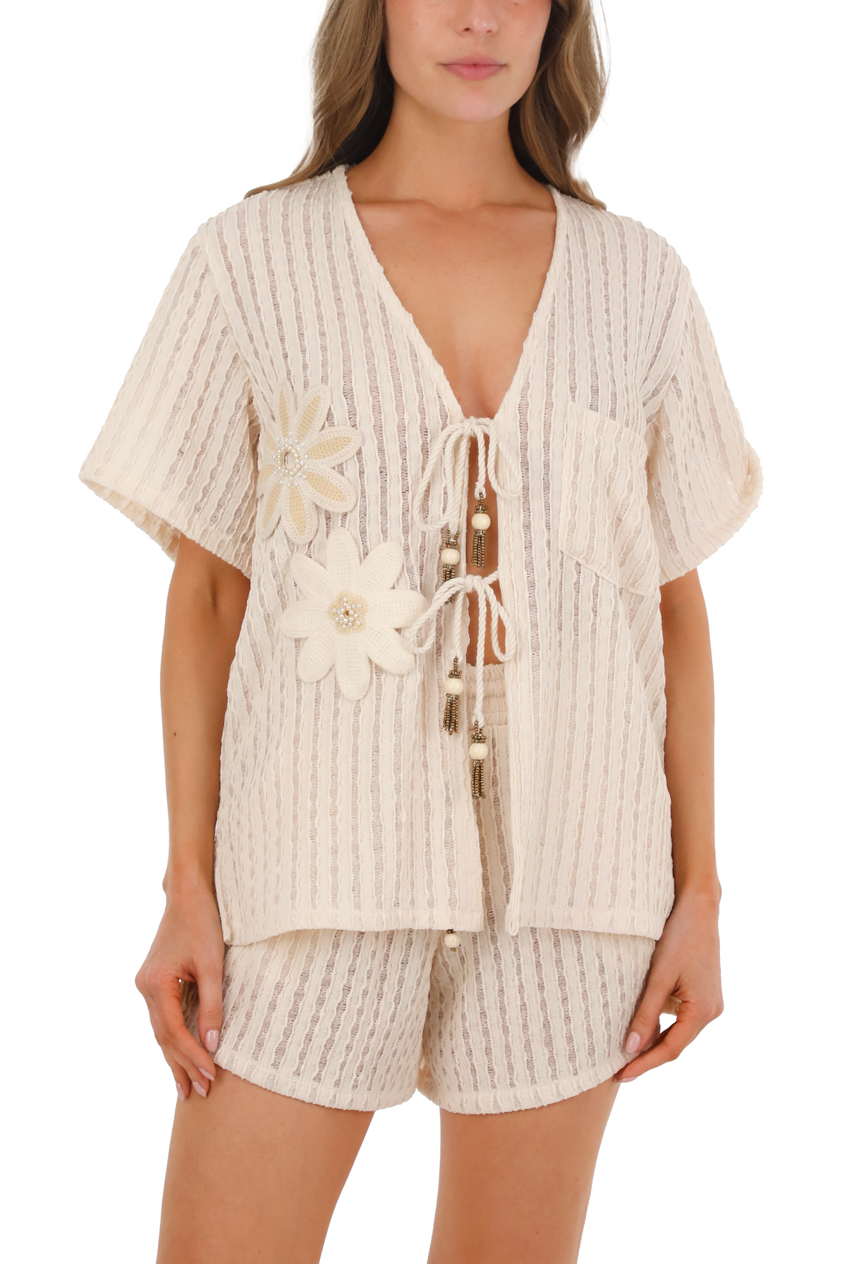 Camisa Marfíl Serena