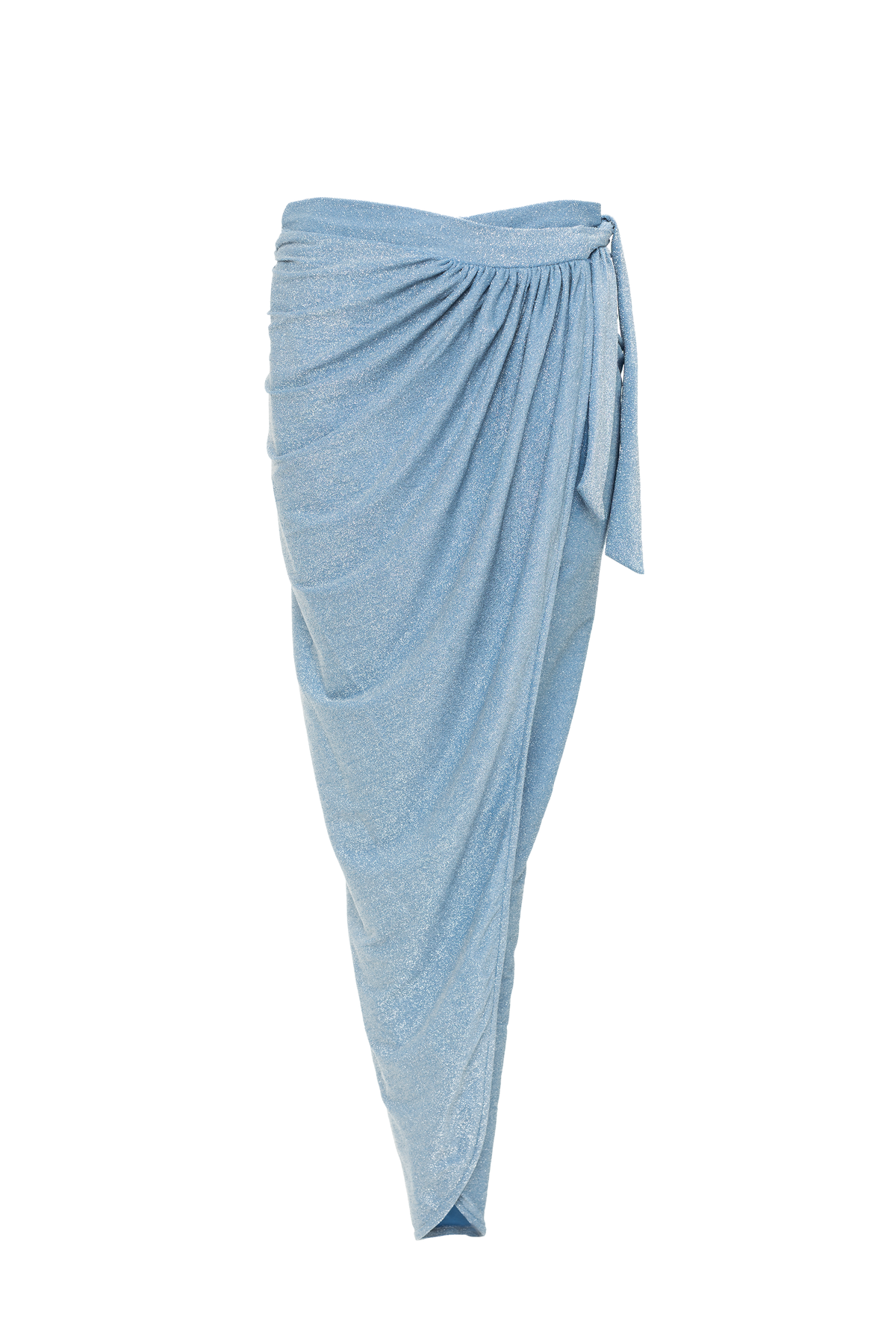 Falda Con anudado Azul cristalino Sparkly