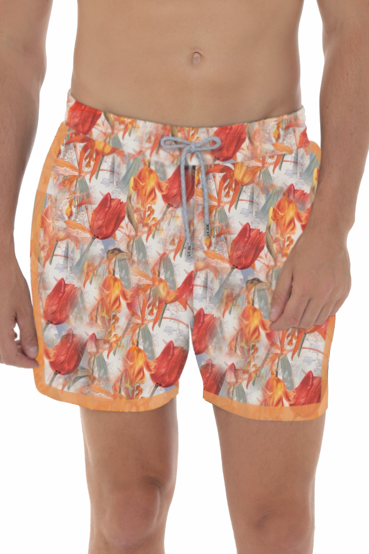 Pantaloneta Hombre Floral