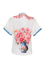 Camisa Estampada Victoriana