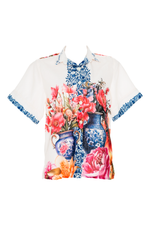 Camisa Estampada Victoriana