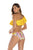 Panty con aberturas delanteras Lucca Oasis