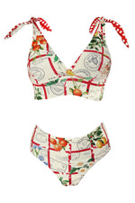 Top y panty tiro alto