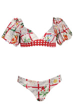 Top y panty tiro medio