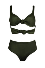 Top con corte crop top