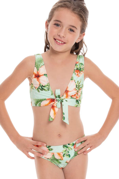 Bikini set niña Tropical Macondo