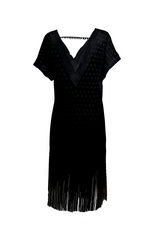 Cover Up Malla Negro Violet