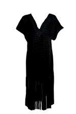 Cover Up Malla Negro Violet