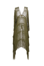 Cover Up Flecos Verde Natural