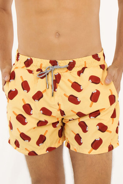 Pantaloneta Silueta básica Popsicle Hombre - Floral - Selvática