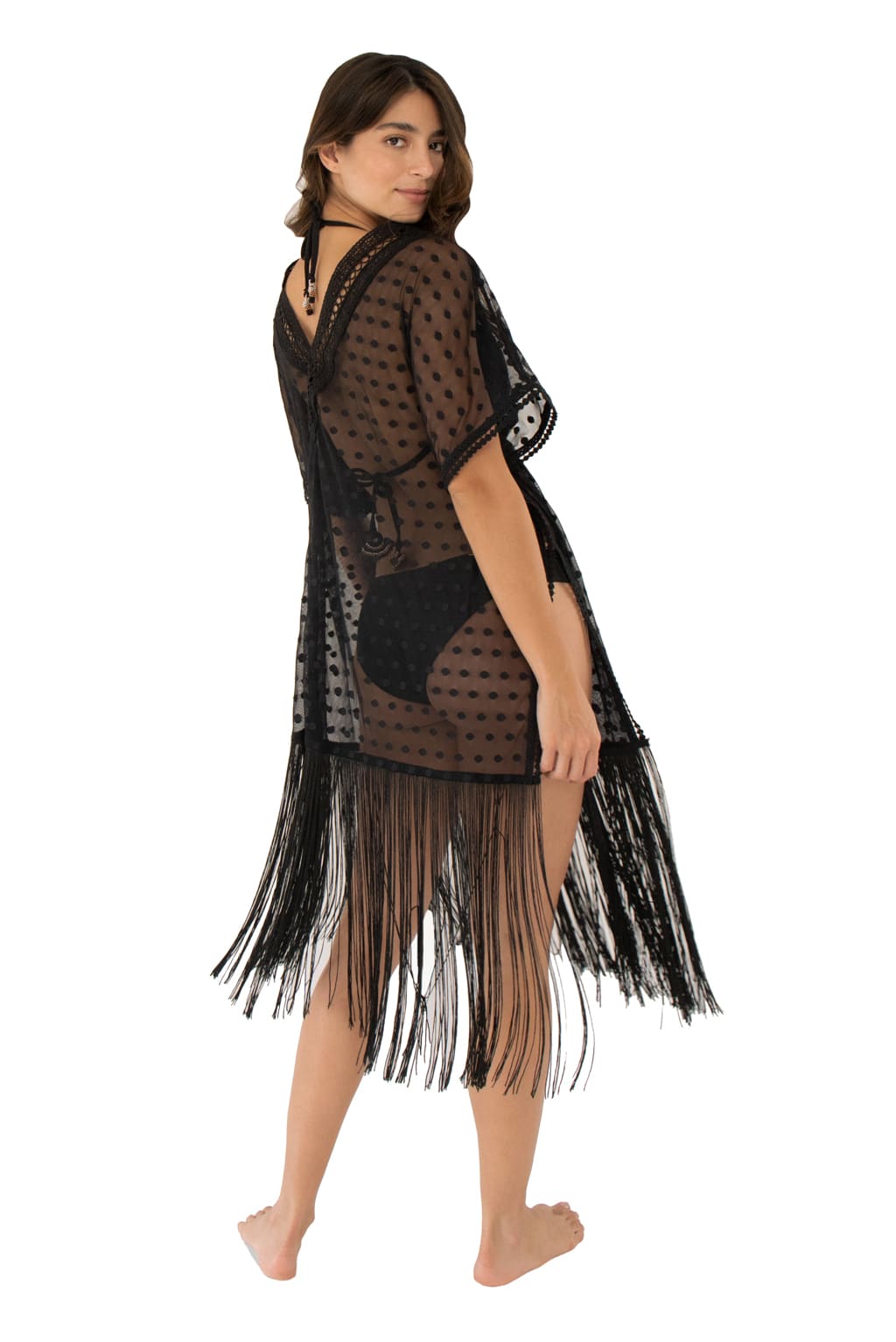 Vestido de malla