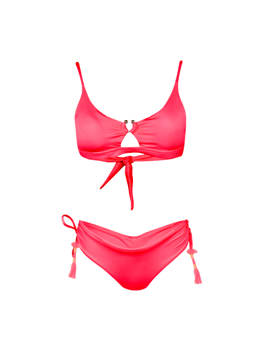 Top con Aros Neon Palette La Mar