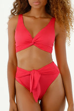 Top y panty tiro alto