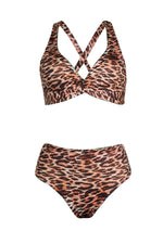 Top y panty tiro alto