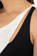 Enterizo de un solo hombro