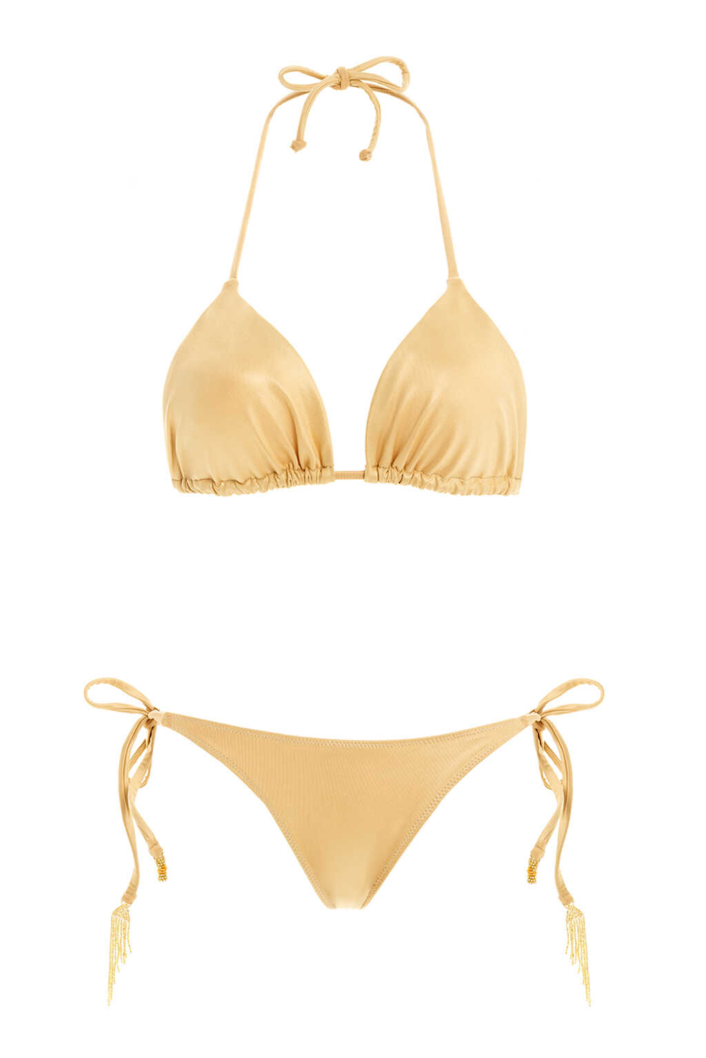 Bikini color dorado